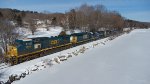 CSXT 7774 Leads L070 at Winthrop 